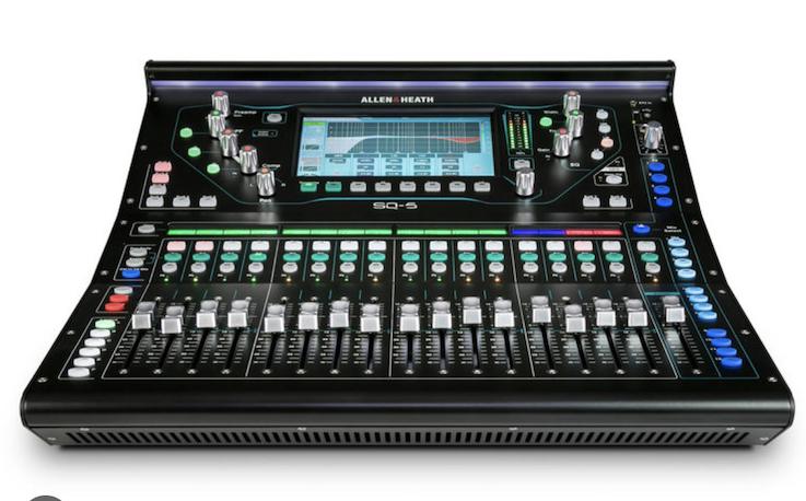 mixer digitale Allen&Heat Sq5 + stagebox